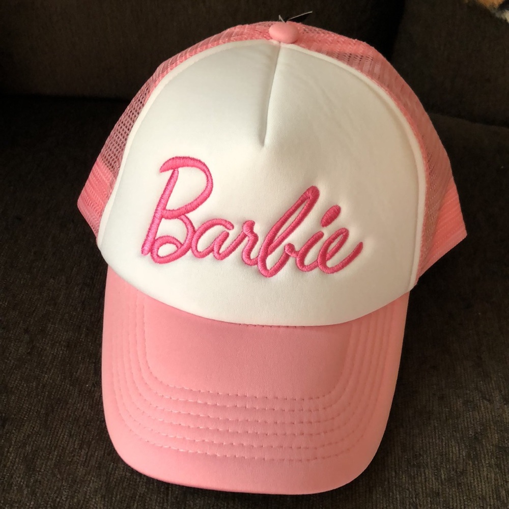 Barbie Logo Trucker Cap Hat